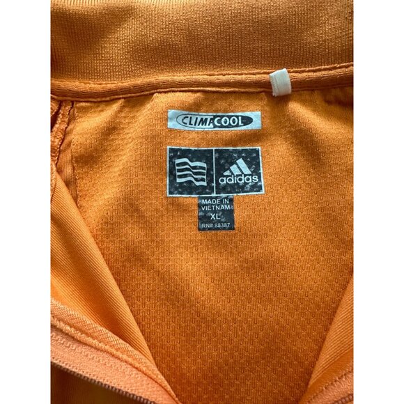 Adidas ClimaCool Orange Polo Shirt XL - Picture 11 of 11